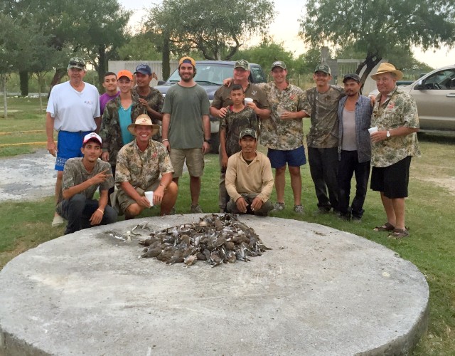 Mexico Dove Hunt Whitewing dove hunting